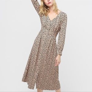 J. Crew Leopard Dress